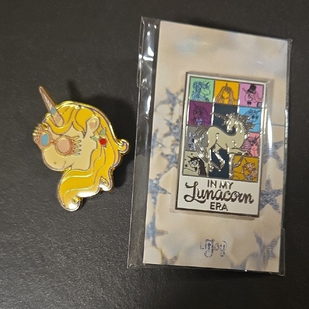 Litjoy Unicorn Enamel Pin Set